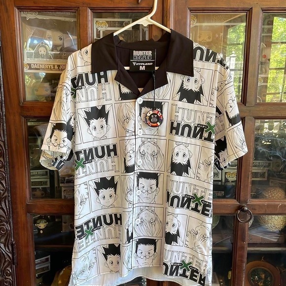 Hunter x Hunter anime button up shirt - Picture 3 of 4